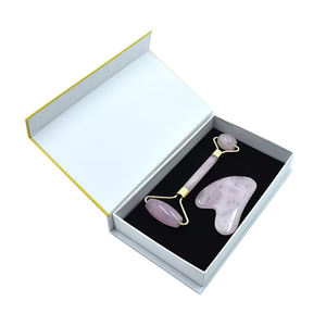 Luxus benutzer definierte Hautpflege Geschenk boxen Gua Sha Gesichts massage gerät Papier box mit Logo SKincare Tool Magnet papier verpackung - Product Image 4