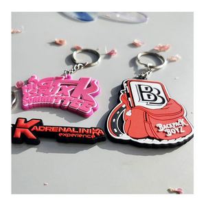 Design Wholesale Personalized <b>Custom</b> Logo 2D 3D Soft Pvc Keychain - Product Image 1