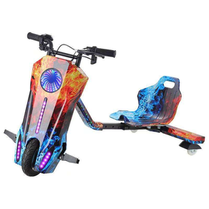 Patinete Eléctrico de 3 Ruedas para Niños, Económico, con Giro de 360 Grados, Batería de Litio de 36 V, Motor de 350 W, Plegable, Asiento Impermeable para Niños - Product Image 5