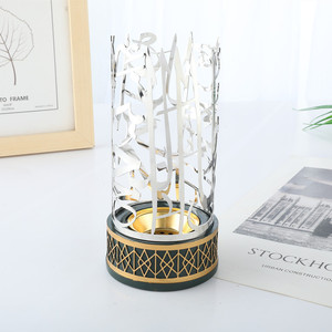 Hiện đại Trung Đông thời trang kim loại hương Burner trang trí Arab yếu tố sắt hương Burner với chất liệu nhựa - Product Image 2