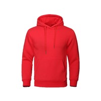 Sweat-shirt unisexe à capuche doublé polaire, 16 couleurs unies, coupe ample, décontracté, polyvalent, avec impression de logo