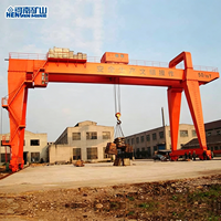 Grue portique à double poutre Schneider Electric pour l'extérieur, avec crochet forgé, pour l'exploitation minière du Henan