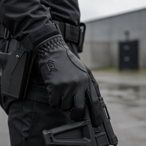 Guantes Tácticos de Cuero Resistentes a Cortes para Hombre, Transpirables, Compatibles con Pantalla Táctil, Ligeros, con Protección de Nudillos, para Patrulla - Product Image 4