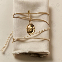 Gemnel Charm de bijouterie en argent 925 Pendentif d'amour baroque italien Cadeau de bijouterie romantique avec fermoir pour chaînes et tours de cou