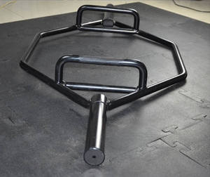 Anillos de barra <span class=keywords><strong>Oly</strong></span> de alta calidad entrenamiento profesional gimnasio Fitness acero estándar Deadlift alta calidad culturismo seguridad trampa hexagonal - Product Image 6