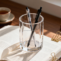 Porte-stylos en acrylique transparent de haute qualité, organisateur de stylos de bureau, présentoir, adapté à l'école, au bureau, à l'hôpital