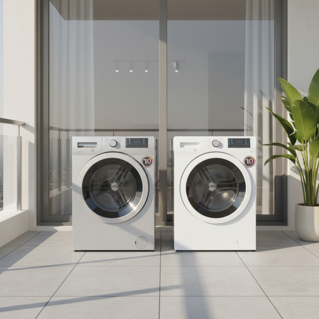 High Quality Fully Automatic Smart Washing Machine 12KG Front-Load Electric Source