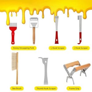 <span class=keywords><strong>Kit</strong></span> de démarrage pour apiculteur 30 pièces - Fumoir à abeilles, tous les outils et équipements, débutants, professionnels, neuf, origine Chine, garantie 3 mois, 9 kg - Product Image 4