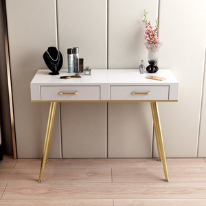 Tocador moderno y sencillo de estilo nórdico para <span class=keywords><strong>niñas</strong></span>, escritorio de maquillaje de dormitorio Ins de lujo para hogares pequeños, baño de Metal - Product Image 5