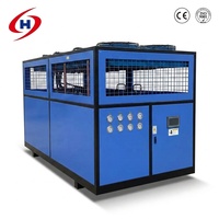 Refroidisseur d'eau industriel à air refroidi Honeywell 40 tonnes 50 CV pour systèmes R32/R22/R410A/R134A/R407C/R404A - Prix
