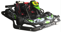 Fabricant chinois de kart buggy de parc d'attractions, équipement de course pas cher, kart électrique à deux places