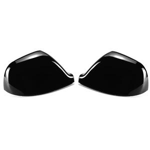 Cubierta de Espejo Retrovisor para Volkswagen Transporter T5 T5.1 T6, ABS, Negro Brillante, Blanco, Textura de Carbono, Juego Completo - Product Image 3