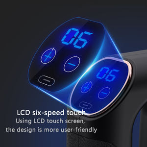 Masajeador de pistola de Fascia de tejido profundo de doble cabezal <span class=keywords><strong>Mini</strong></span> producto de masaje muscular de percusión para uso corporal - Product Image 5