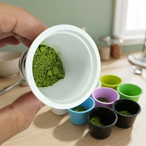 Cápsulas de Té Matcha Orgánico para Cafeteras Keurig K-Cup, Sin Azúcar, Té Verde Ceremonial, Estimulante del Metabolismo, Vegano, Saludable - Product Image 1