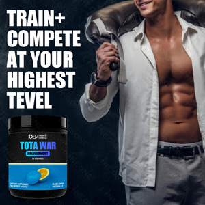 Gran oferta, alta calidad, personalización posterior, bebida privada antes del entrenamiento en polvo, soporte energético de <span class=keywords><strong>amino</strong></span>ácidos Oem H - Product Image 3