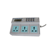 Unidad de Distribución de Energía (PDU) Inteligente 3 en 1 de Buena Calidad, Temporizador Digital Programable, Enchufe Multiusos para Rack de Servidores