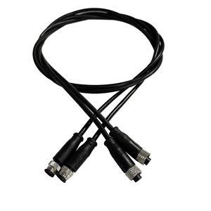 4-жильный водонепроницаемый разъем для электромобиля, жгут проводов M8, 4-контактный ПВХ для автомобилей, с металлической гайкой - Product Image 6