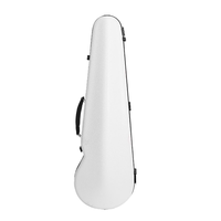 Accessoire de boîtier d'alto à épaule givrée ultraléger en Fiber de carbone de qualité supérieure pour instruments à cordes