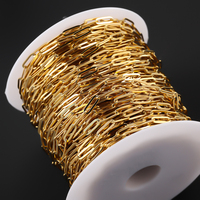 Colliers fins de créateur Chaîne en corde remplie d'or en vrac Offre Spéciale pour la fabrication de bijoux pour femmes