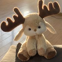 Peluche Cerf Multi-Tailles pour Machine à Griffes, Coussins Apaisants pour Enfants, Cadeaux de Saint-Valentin, Vente en Gros, Coton PP, Meilleures Ventes