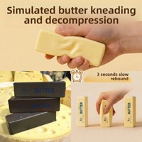 Jouet sensoriel anti-stress Run Feng Slow Rising Dumpling Squishy Butter Squeeze Toy, jouets souples et extensibles pour soulager l'anxiété