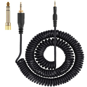 Cable de repuesto para auriculares de Audio 6,35 M40X <span class=keywords><strong>M60X</strong></span> M70X, compatible con muchos auriculares, conversión de mm - Product Image 5