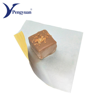 Emballage en aluminium pour chocolat, papier kraft simple face, livraison gratuite