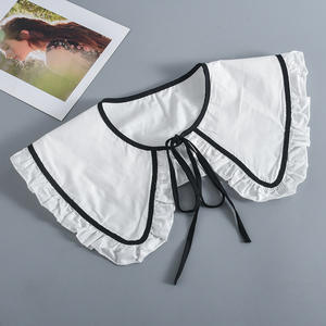 Suéter de moda para <span class=keywords><strong>mujer</strong></span>, <span class=keywords><strong>camisa</strong></span> con <span class=keywords><strong>cuello</strong></span> <span class=keywords><strong>falso</strong></span> desmontable - Product Image 5