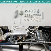 304147 Kit de Montaje de Cable EZ EFI, Soporte de Cable de Acelerador para Carburador, Cables de Transmisión de Acero para GM 700R4