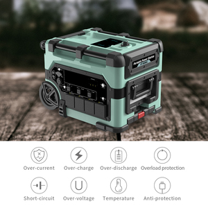 3600W yüksek güvenlik taşınabilir güç istasyonu LiFePO4 pil MPPT denetleyicisi 220V AC GÜNEŞ PANELI güç kaynağı saf sinüs dalga RV kullanımı - Product Image 5