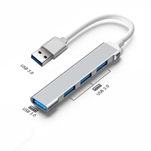 Chất lượng cao 4-in-1 trung tâm sạ<span class=keywords><strong>c</strong></span> <span class=keywords><strong>c</strong></span>áp <span class=keywords><strong>USB</strong></span> <span class=keywords><strong>Hub</strong></span> USB3.0 Multiport Adapter Expander cho máy tính xách tay truyền dữ liệu - Product Image 2