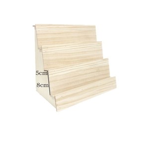 Stepped <b>Wall</b> <b>Display</b> Shelf Wood 4 Tier For Thangka Cards Jewelry Storage Rack - Product Image 5