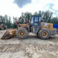 Chargeuse sur pneus Lonking d'occasion, chargeuse frontale d'occasion, engin de construction pour l'exploitation minière, les carrières et les travaux de terrassement