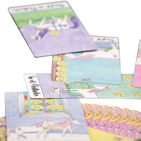 Carte de Tarots imprimés, cartes de Tarot, licorne russe, Oracle, boîte d'impression personnalisée