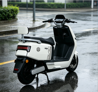 Vente directe d'usine de moto électrique 1500W, 72V avec batterie, véhicule électrique professionnel pour les déplacements urbains