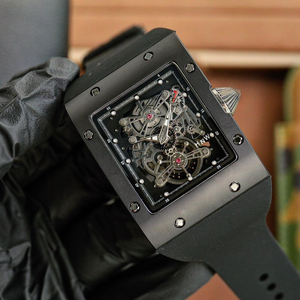 Montres pour hommes, montres mécaniques de luxe RM 017, matériau métallique, design de cadran spécial, style <span class=keywords><strong>ultra</strong></span> fin, <span class=keywords><strong>montre</strong></span> automatique pour hommes, nouveauté - Product Image 2