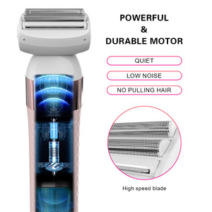 Épilateur électrique Rechargeable pour femmes, rasoir détachable pour Bikini, aisselles et jambes - Product Image 4
