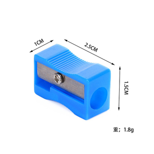 Mini <span class=keywords><strong>temperamatite</strong></span> rettangolare in plastica <span class=keywords><strong>per</strong></span> studenti, <span class=keywords><strong>temperamatite</strong></span> quadrato piccolo <span class=keywords><strong>per</strong></span> regalo - Product Image 3