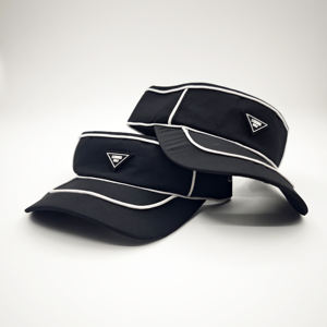 หมวกกันแดดทรงโค้งปรับได้สำหรับกีฬากลางแจ้ง แฟชั่นขายส่ง ปักโลโก้ตามสั่ง พิมพ์ลายแบบซับลิเมชั่น สำหรับงานตกปลาและงานปาร์ตี้ - Product Image 1