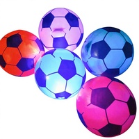 Ballon de football gonflable en plastique pour enfants, en forme de pastèque, avec corde de suspension, idéal pour les parcs et les marchés nocturnes, offre spéciale, livraison gratuite 4-6