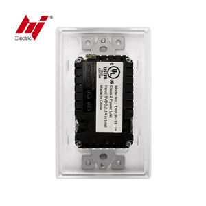 Prise murale USB 15A de couleur blanche avec prise duplex TR avec plaque murale - Product Image 4