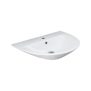 Lavabo de Baño de 60 cm con un Solo Orificio, Montado en la Pared - Product Image 1