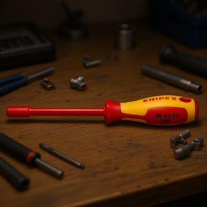 Llave hexagonal Knipex con mango de destornillador 98 03 07 para trabajos de precisión - Product Image 3