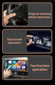 Adaptador automático de aleación con cable inalámbrico USB 2 en 1 para Android y CarPlay Instalación fácil sin cables Carplay Dongle - Product Image 5