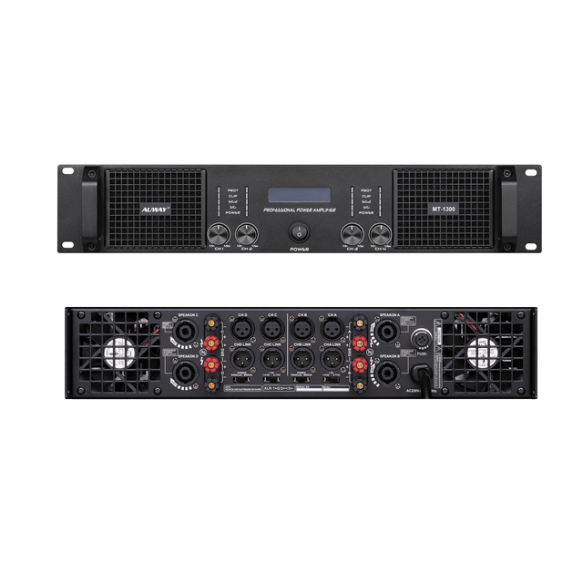 New Model MT-1300 High Power Amplifier 1200 Watt Professional Power Amplifier Linear Outdoor Concert