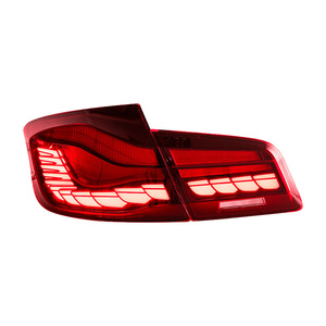 Para <span class=keywords><strong>BMW</strong></span> F10 F18 525i 530i 535Li 5 Series 2011-2017 LED montaje de luces traseras de coche Dragon Scale diseño herramienta de actualización accesorios nuevo - Product Image 1