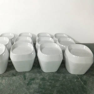 Chaise en pierre de forme irrégulière Y170 GRC, siège moderne pour espace public extérieur, centre commercial, parc, jardin, tabouret décoratif - Product Image 2