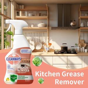 Limpiador de Grasa Pesada <span class=keywords><strong>Dilu</strong></span> con Aroma a Limón para Campanas Extractoras, Estufas y Fondo de Ollas - Potente Desengrasante para Uso Doméstico - Product Image 2