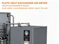 Compresor de Aire de Tornillo Lubricado UMWAir de 22 kW y 16 Bares con Motor de Ahorro de Energía VSD de 2.2 m³/min para Máquina Láser de Fibra y Plasma CNC