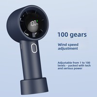 Nuevo Ventilador de Mano de Alta Velocidad, Compacto, de Plástico ABS, Potente, Refrigerante, Portátil, de Escritorio, para Exteriores, USB, Mini Ventilador